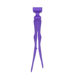 Quad Wedge Purple Refill Pack of 50
