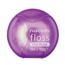 GC Ruscello Floss - Waxed - Mint - Purple - 30m, 1-Pack