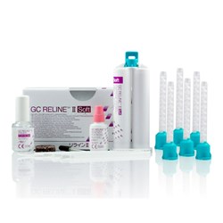 GC RELINE II Soft - Silicone-Based Relining Material - Intro Kit