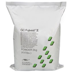 GC FUJIVEST II - Carbon-Free Phosphate-Bonded Investment - 2kg Bag Powder