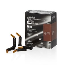 GC GAENIAL POSTERIOR Unitip - Universal Composite - Shade P-A3 - 0.28g, 20-Pack