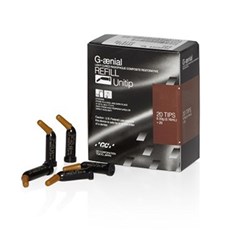GC GAENIAL POSTERIOR Unitip - Universal Composite - Shade P-A3.5 - 0.28g, 20-Pack