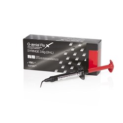 GC GAENIAL FLO X Syringe - Light-Cured Flowable Composite - Shade A3 - 2ml Syringe with 20 Dispensing Tips