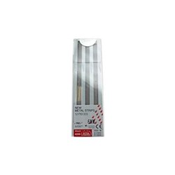 GC Metal Strip - #200 Extra Coarse - Red - Medium 3.3mm, 12-Pack