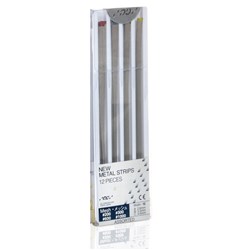 GC NEW METAL STRIPS - Assorted - Interproximal Finishing and Polishing Strips, 12-Pack