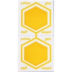 GKE Clean-Record Cleaning Process Monitoring Indicators - Yellow, 320-Pack