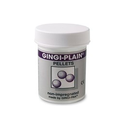 Gingiplain Pellets Btl of 100 Non Impregnated