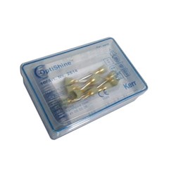 Kerr Hawe OptiShine Polishing Brush - Concave Shape, 10-Pack