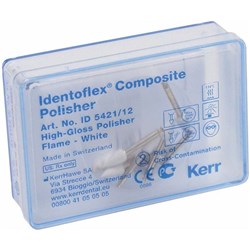 Kerr Hawe Identoflex Composite High Gloss Polisher - Flame, 12-Pack