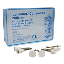 Kerr Hawe Identoflex Composite High Gloss Polisher - TestSet - Assorted - White, 8-Pack