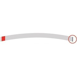 Hawe Stopstrip Matrix Bands - Curved - 651 - 8mm Width, 100-Pack