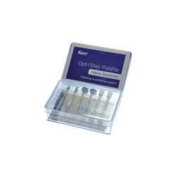 Kerr Hawe Opti 1 Step Polishers - Assorted - White, 12-Pack