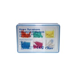 Hawe Sycamore Interdental Wedges - Assorted, 100-Pack