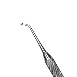 HuFriedyGroup Burnisher Ball - #26/27S - Double Ended - #6 Satin Steel Handle