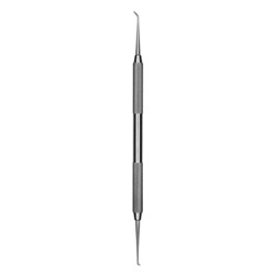 HuFriedyGroup Carver - Discoid-Cleoid - #89/92 - Double Ended - #6 Satin Steel Handle