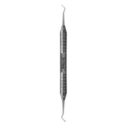 HuFriedyGroup Excavator - Spoon - #17 - Double Ended - #6 Satin Steel Handle