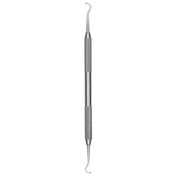 HuFriedyGroup Excavator - English Pattern - #245 - Double Ended - #41 Round Handle