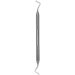HuFriedyGroup Gingival Cord Packer - #113 Serrated - #6 Satin Steel Handle