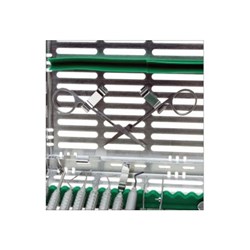 HuFriedyGroup IMS Signature Series Cassette - Hinged Instrument Clips, 6-Pack