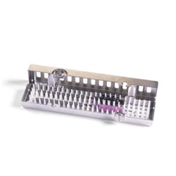 HuFriedyGroup IMS Cassette Signature Ultrasonic - Holds 2 Ultrasonic Inserts or 1 Handpiece - Green
