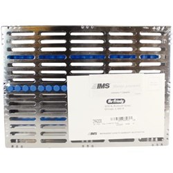HuFriedyGroup IMS Signature Series Cassette - 20 Instruments - Blue