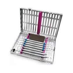 HuFriedyGroup IMS Signature Series Cassette - 10 Instruments - Purple