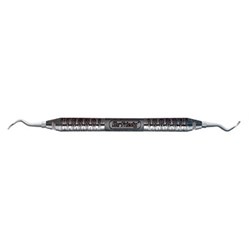 HuFriedyGroup Implacare II BH5/6, 12-Pairs with #6 Satin Steel Handle