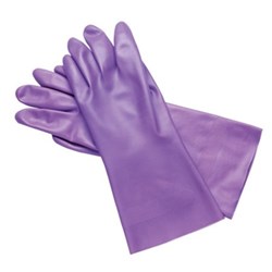HuFriedyGroup Lilac Utility Gloves - Nitrile - Size 8 - Medium, 3-Pairs