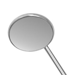 HuFriedyGroup Mouth Mirror - #4 Front Surface - European Style, 12-Pack