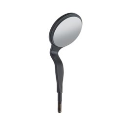 HuFriedyGroup Black Line HD Mouth Mirror - #5 - Cone Socket - Double Sided, 1-Pack