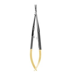 NEEDLE HOLDER Perma Sharp 14cm Castroviejo Straight