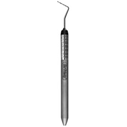 HuFriedyGroup Colour Coded Periodontal Probe WHO - #CP11.5B - Single Ended - #7 Satin Steel Colour Handle