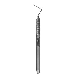 HuFriedyGroup Colour Coded Periodontal Probe - #UNC CP-15 - Single Ended - #6 Satin Steel Handle