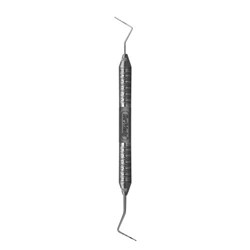 HuFriedyGroup Colour Coded Periodontal Probe - QOW 11.5B - Double Ended - #6 Satin Steel Handle