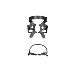 HuFriedyGroup Black Line Rubber Dam Clamp - Upper Molars - #201