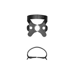 HuFriedyGroup Black Line Rubber Dam Clamp - Large Premolars - #2AS