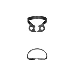 HuFriedyGroup Black Line Rubber Dam Clamp - Premolar - #W2