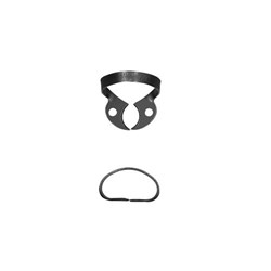 HuFriedyGroup Black Line Rubber Dam Clamp - Small Lower Molars - #W3