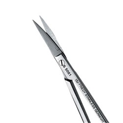 HuFriedyGroup Perma Sharp Scissors - 16cm - Kelly Curved 1 Blade - Serrated