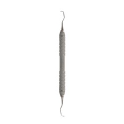 HuFriedyGroup Gracey Scaler - #1/2 - #C8 Resin 8 Colour Everedge Handle - Grey