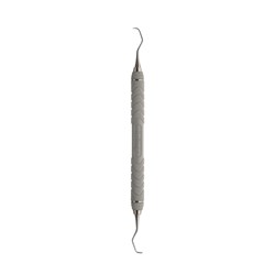 HuFriedyGroup Gracey Scaler - #3/4 - #C8 Resin 8 Colour Everedge Handle - Grey