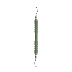 HuFriedyGroup Gracey Scaler - #7/8 - #C8 Resin 8 Colour Everedge Handle - Green