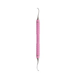 HuFriedyGroup Langer Scaler - #1/2 - #C8 Resin 8 Colour Everedge Handle - Pink