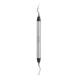 HuFriedyGroup Langer Scaler - #3/4 - Double Ended - Empowerment Everedge Handle - Black