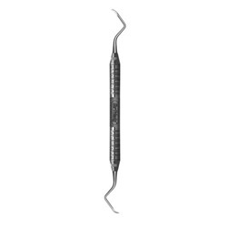 HuFriedyGroup Prichard Periodontal Surgical Scaler - #PR1/2 - Double Ended - #6 Satin Steel Handle