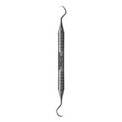 HuFriedyGroup Remington Scaler - #3/4 - Double Ended - #6 Satin Steel Handle