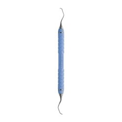HuFriedyGroup After Five Gracey Scaler - #13/14 - #C8 Resin 8 Colour Everedge Handle - Blue