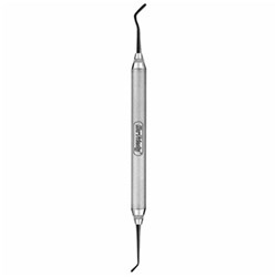 HuFriedyGroup Composite Instrument - Goldstein Flexi-Thin #1 XTS - Satin Steel Handle