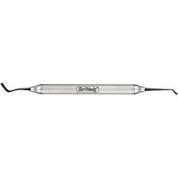 HuFriedyGroup Composite Instrument - Goldstein Flexi-Thin #2 XTS - Satin Steel Handle