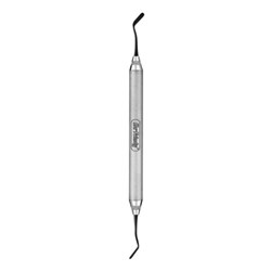 HuFriedyGroup Composite Instrument - Goldstein Flexi-Thin #3 XTS - Satin Steel Handle